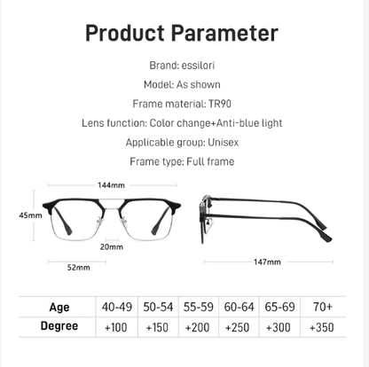 🔥Better protect your eyes🔥Fashion Anti - blue Light Reading Glasses - ALPINE WEAR