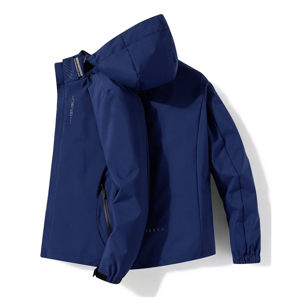 Herren Marineblauer Windbreaker - Leichtes Design