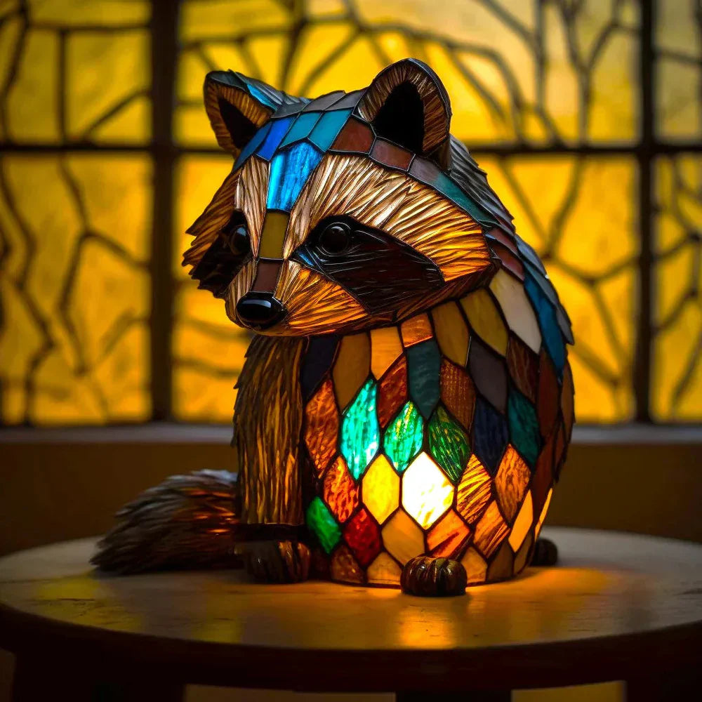 Tierfigur Display Lampe - Lebhafte Heimdekoration