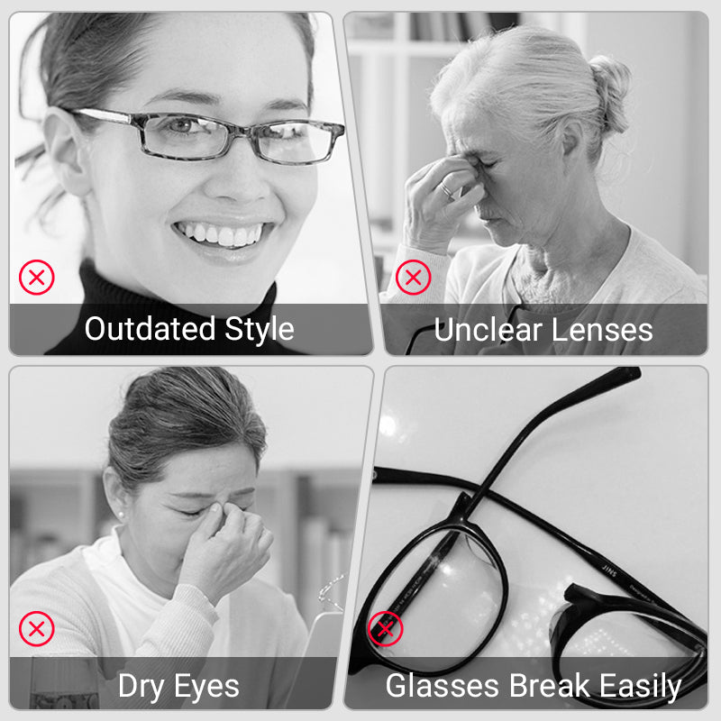 👓Cat Eye Reading Glasses with Blue Light Blocking - ALPINE WEAR