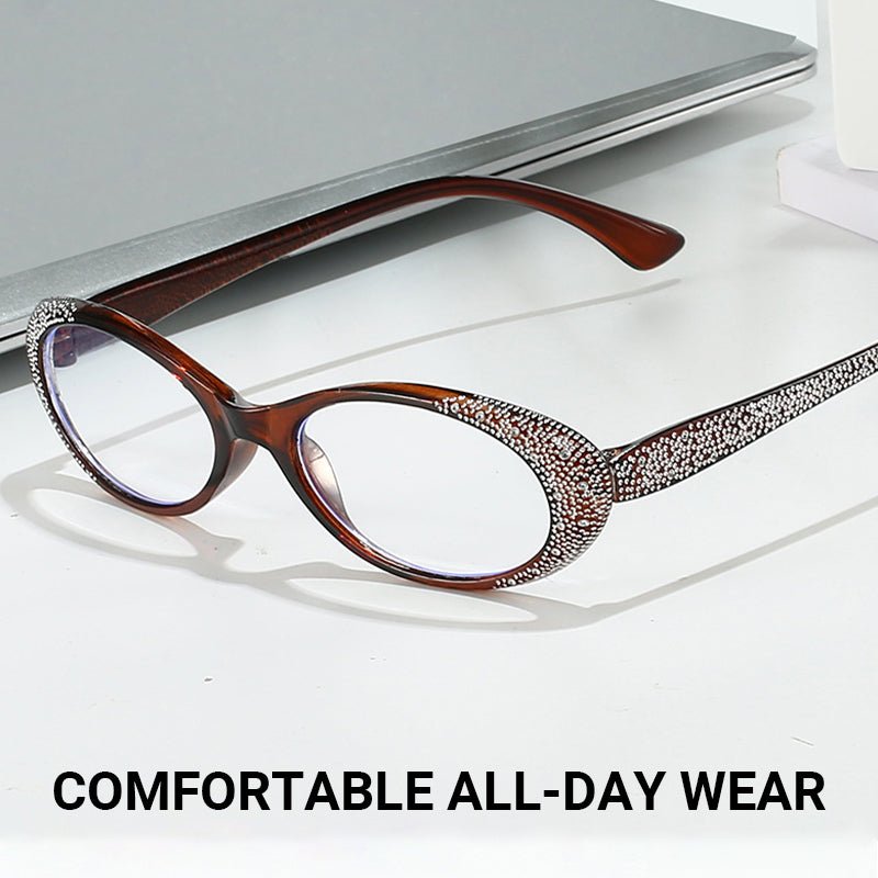 👓Cat Eye Reading Glasses with Blue Light Blocking - ALPINE WEAR