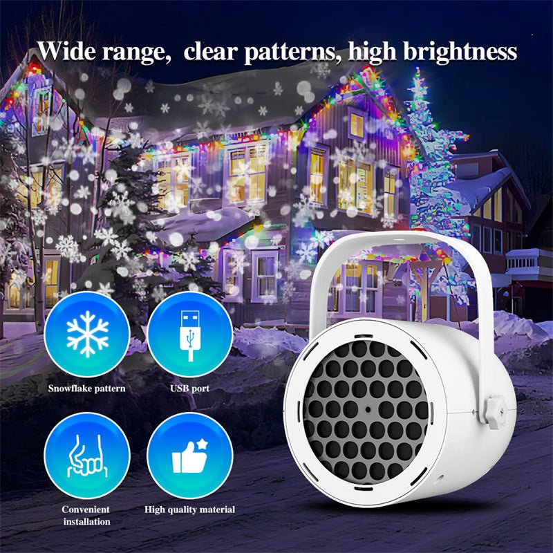 🎄🎁Christmas Hot Sale 50% OFF🎅16 - Pattern USB Christmas Projector Light - ALPINE WEAR