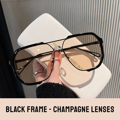 Classic Retro Stylish Large Frame Sunglasses（50% OFF） - ALPINE WEAR