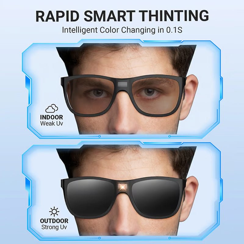 😎Classic Smart Photochromic Polarized Sunglasses（50% OFF） - ALPINE WEAR