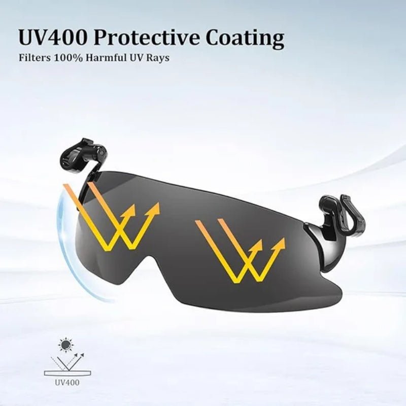 Clip Cap Sports Sunglasses - ALPINE WEAR