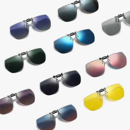 Clip - on Flip Up Metal Sunglasses Clip（50% OFF） - ALPINE WEAR