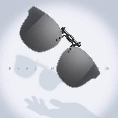Clip - on Flip Up Metal Sunglasses Clip（50% OFF） - ALPINE WEAR