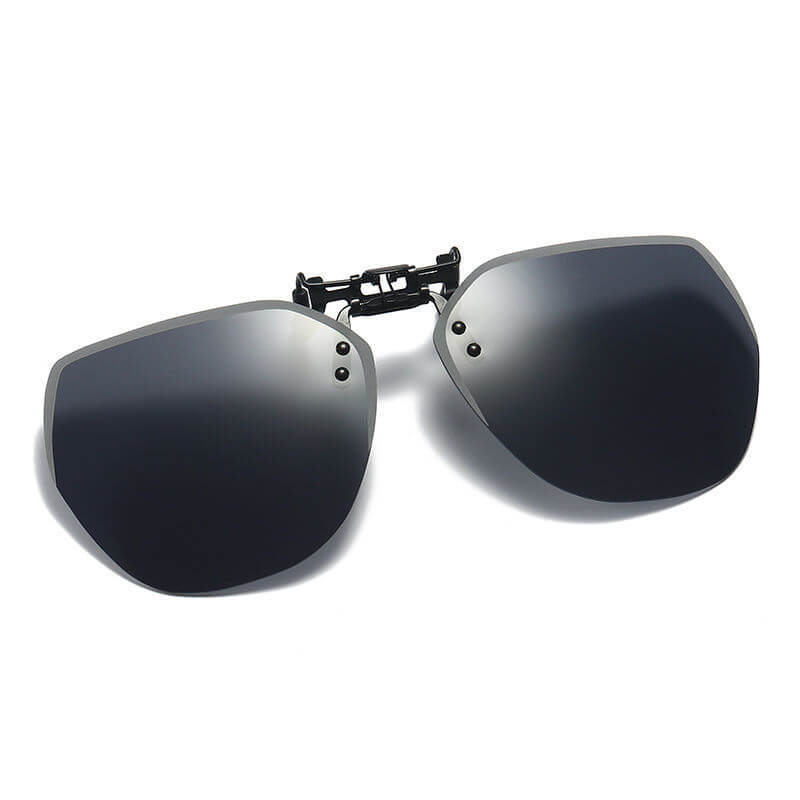 Clip - on Flip Up Metal Sunglasses Clip（50% OFF） - ALPINE WEAR