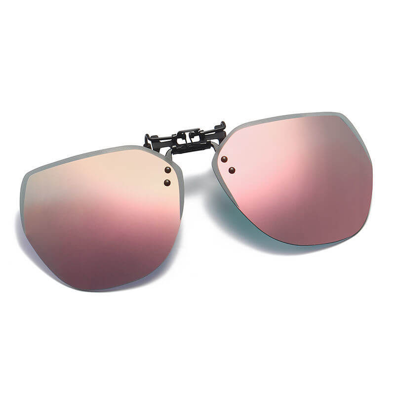 Clip - on Flip Up Metal Sunglasses Clip（50% OFF） - ALPINE WEAR