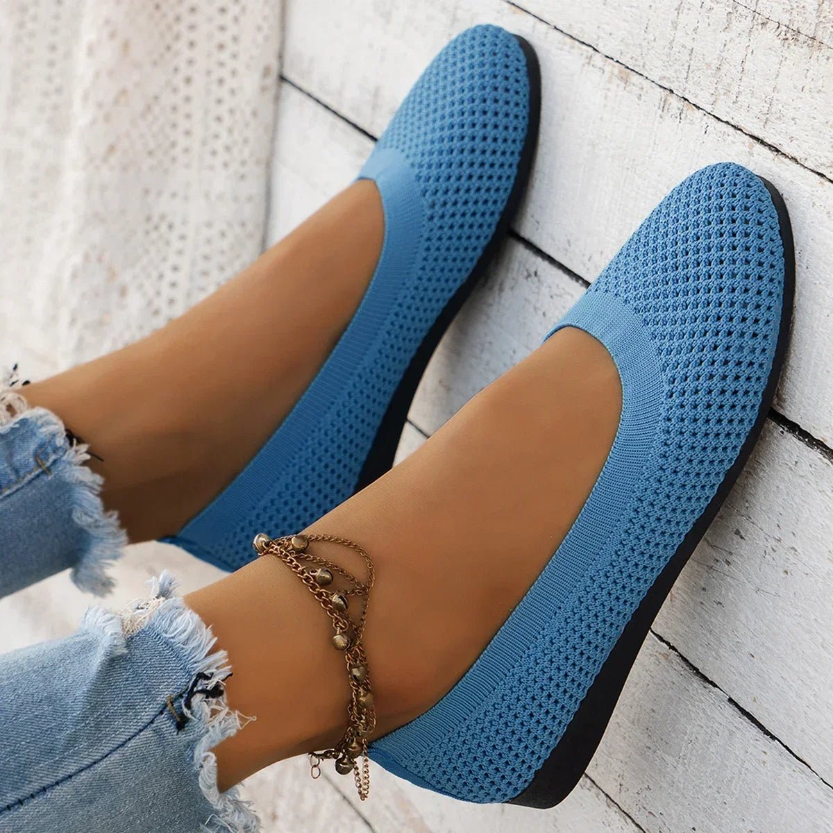 Colours Breathable Women's Loafers - ALPINE WEAR