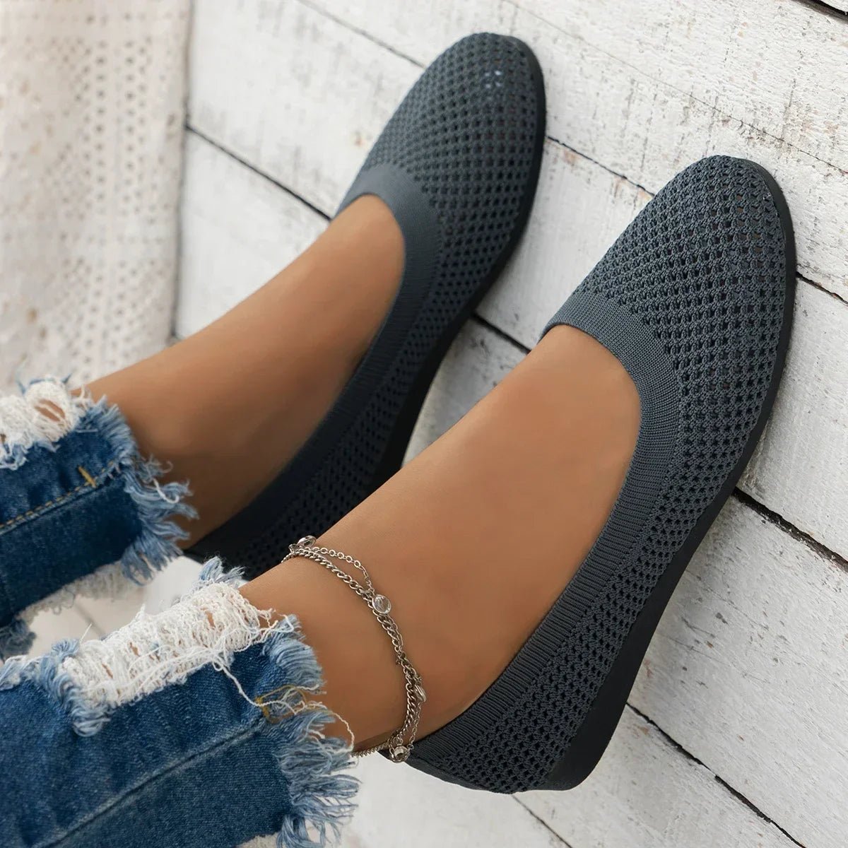 Colours Breathable Women's Loafers - ALPINE WEAR