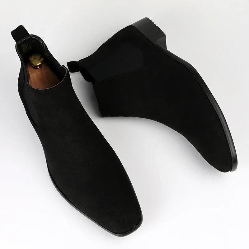 Herren Chelsea-Stiefeletten - Minimalistische Schuhe zum Hineinschlüpfen