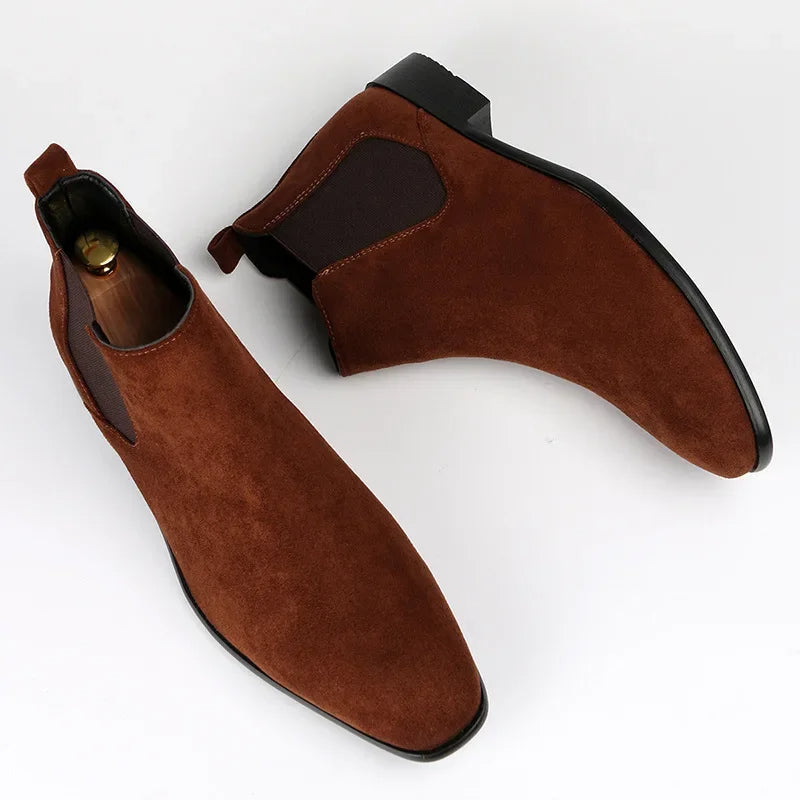 Herren Chelsea-Stiefeletten - Minimalistische Schuhe zum Hineinschlüpfen