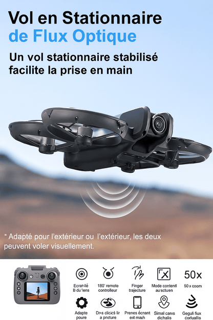 Drone Professionnel V666 – Double Caméra 8K & Stabilisation 6 Axes - ALPINE WEAR