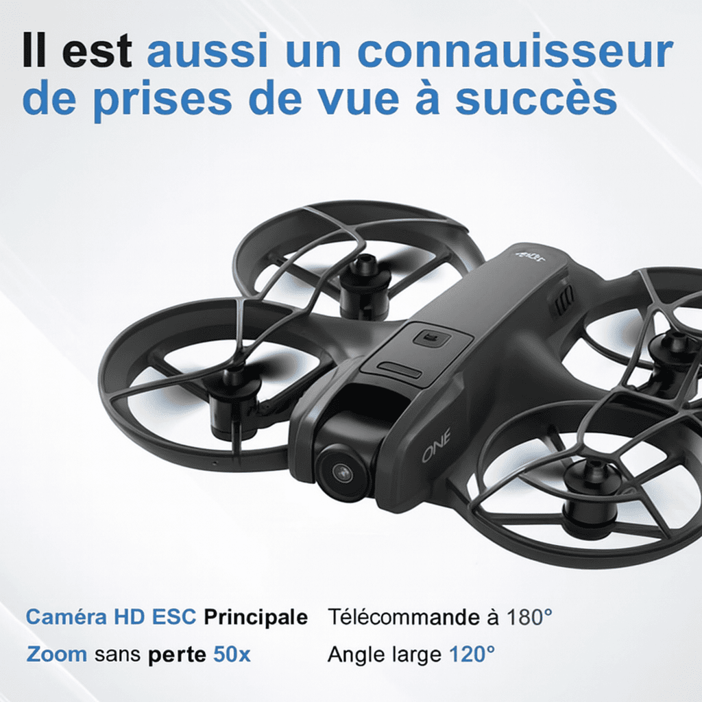Drone Professionnel V666 – Double Caméra 8K & Stabilisation 6 Axes - ALPINE WEAR
