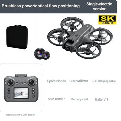 Drone Professionnel V666 – Double Caméra 8K & Stabilisation 6 Axes - ALPINE WEAR