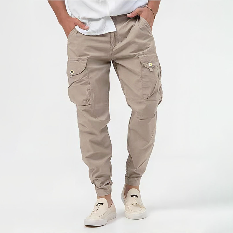 Herren Tapered Fit Cargo Hose - Lässig & mit mehreren Taschen