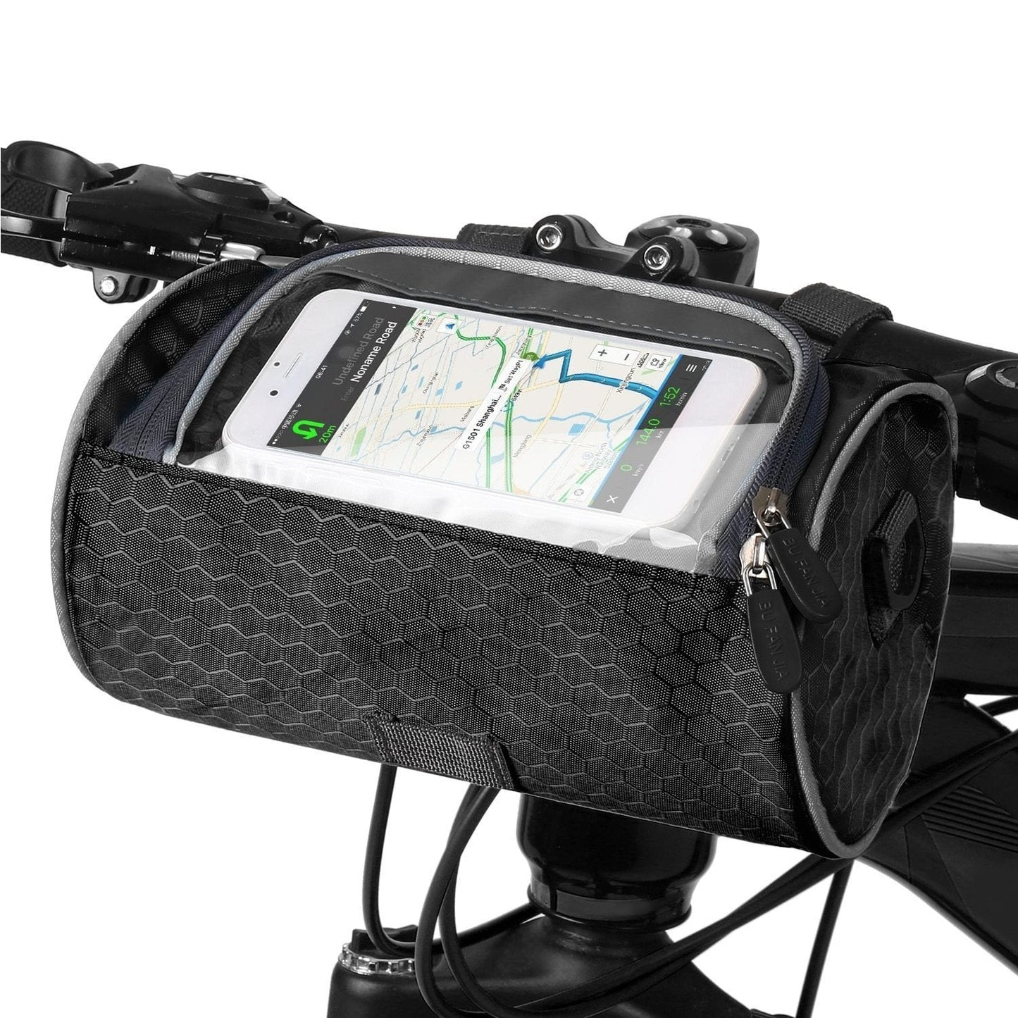 Wasserdichte Lenker-Fahrradtasche - Touchscreen Radfahr-Aufbewahrungstasche