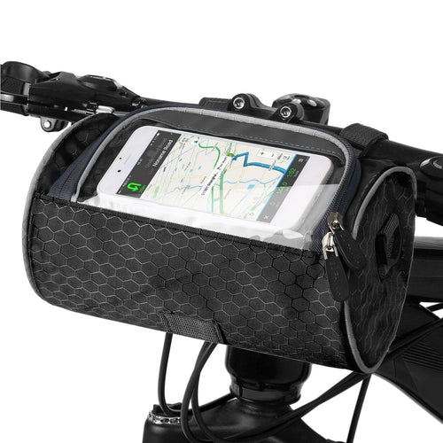 Wasserdichte Lenker-Fahrradtasche - Touchscreen Radfahr-Aufbewahrungstasche