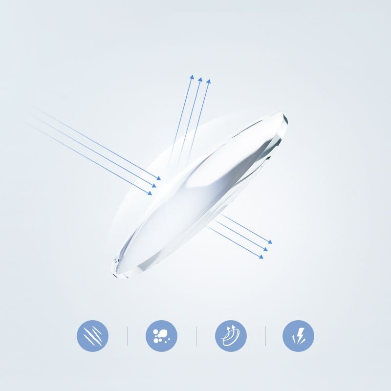 Fashion Anti - blue Light Gradient Square Myopic Glasses - ALPINE WEAR