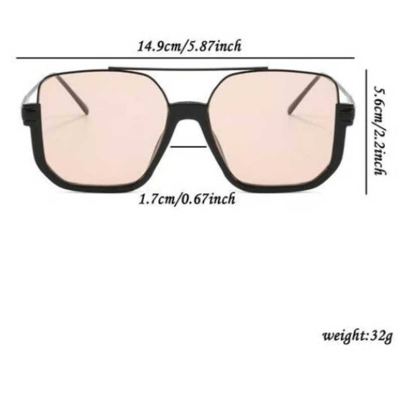 Fashionable Lightweight Tinted Lens Sunglasses - ALPINE WEAR