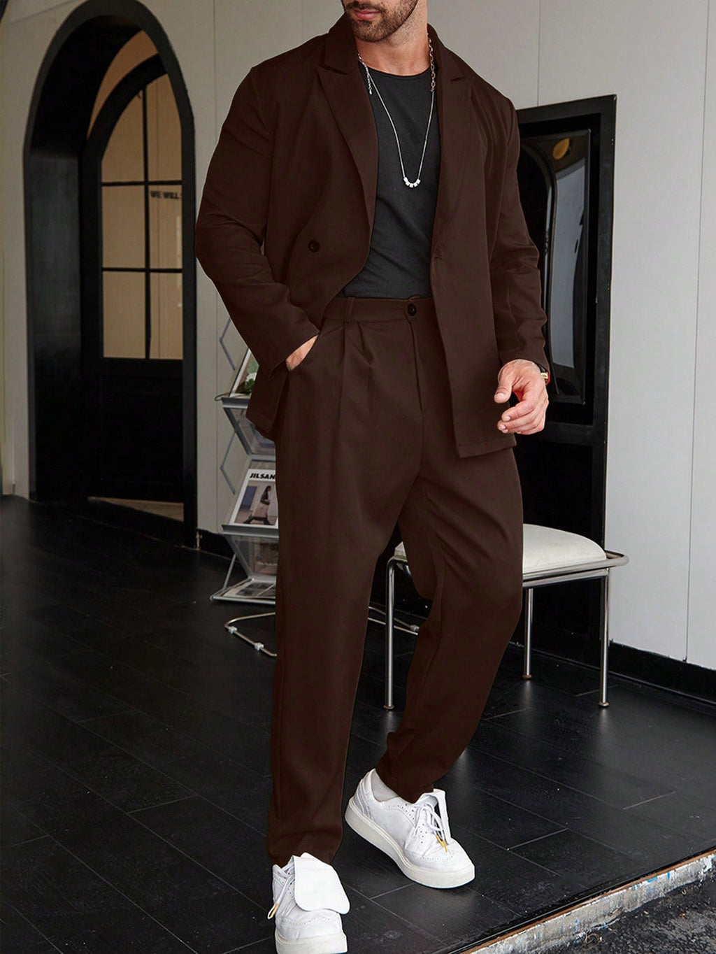 Herren Anzug im Relaxed Fit - 2-teiliges Set