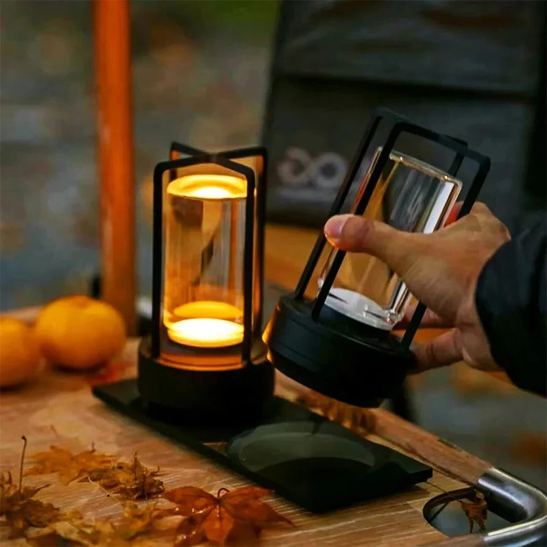 Kabellos LED Tischlampe - Solarladung