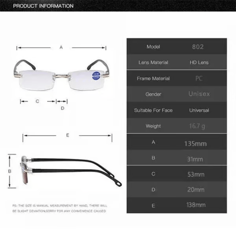 Intelligent Dual Focus Glasses ~ Clearer Vision, Less Eye Strain All Day. - ALPINE WEAR
