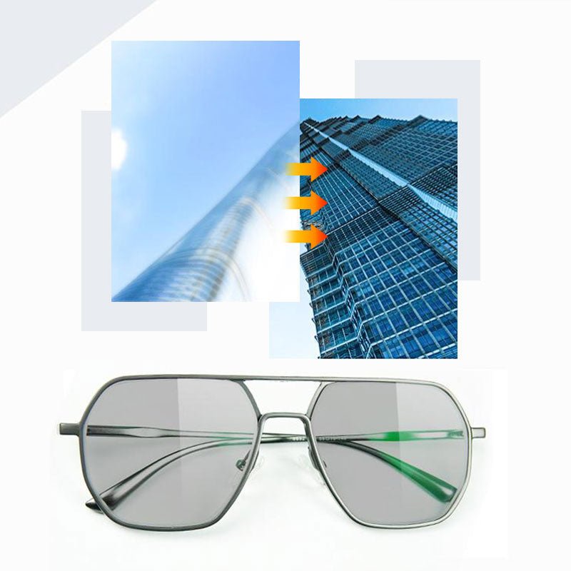 Irregular Frame UV Protection Polarized Lens Sunglasses - ALPINE WEAR