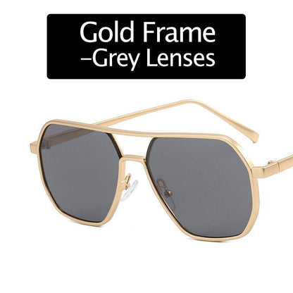 Irregular Frame UV Protection Polarized Lens Sunglasses - ALPINE WEAR