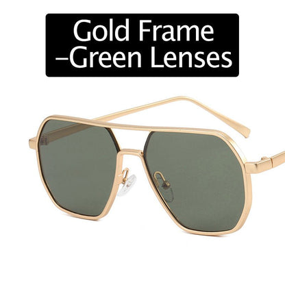 Irregular Frame UV Protection Polarized Lens Sunglasses - ALPINE WEAR