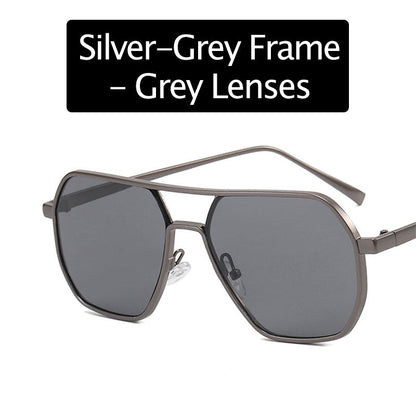 Irregular Frame UV Protection Polarized Lens Sunglasses - ALPINE WEAR