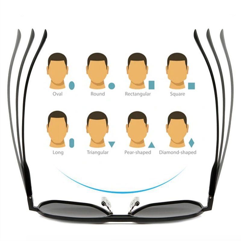 Irregular Frame UV Protection Polarized Lens Sunglasses - ALPINE WEAR