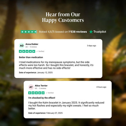 Kalm Bracelet | Your  Natural Menopause Solution