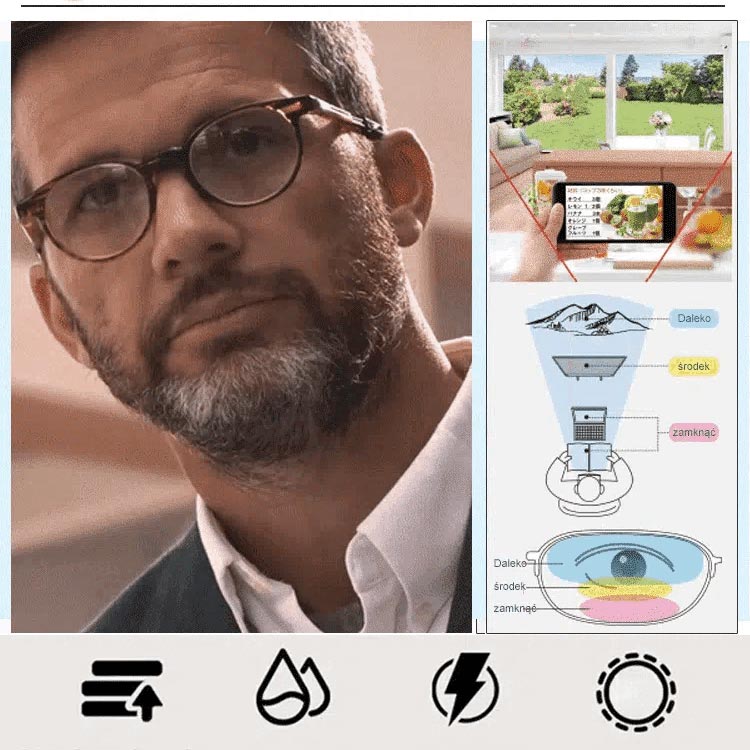 Magnetic Neck Hanging Anti - Lost Anti - Blue Light Reading Glasses - ALPINE WEAR