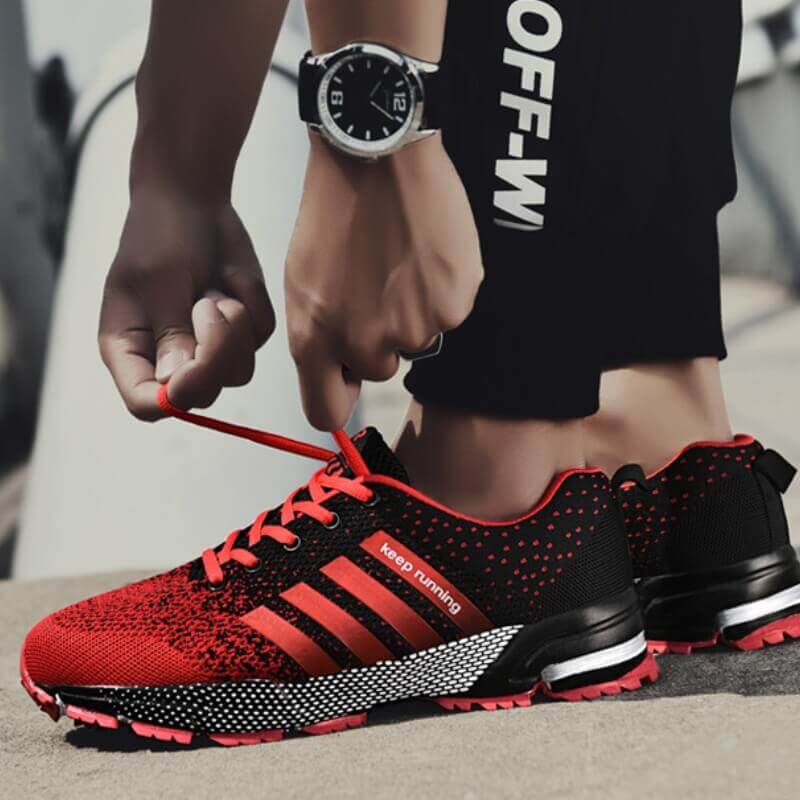 Men's Orthopaedic Sports Running Trainers - ALPINE WEAR