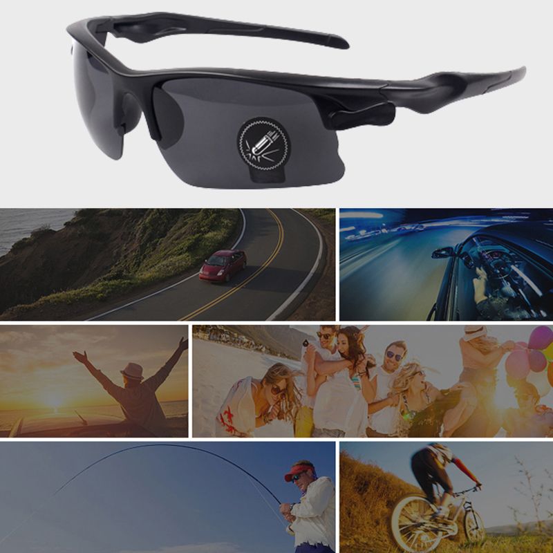 Men’s Outdoor Anti - glare Sunglasses and Night Vision Glasses - ALPINE WEAR