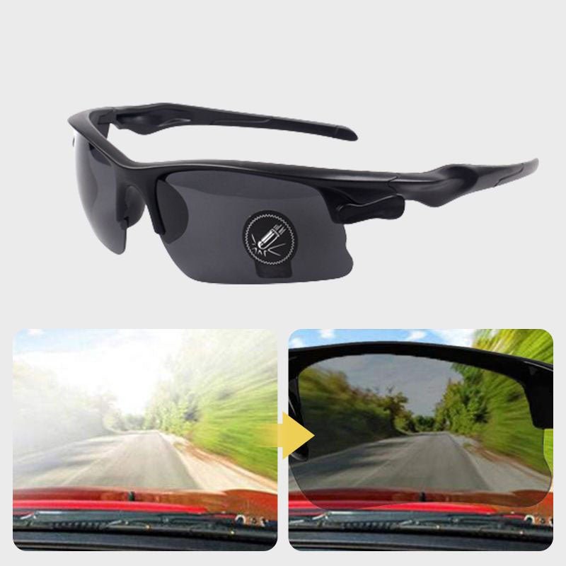 Men’s Outdoor Anti - glare Sunglasses and Night Vision Glasses - ALPINE WEAR