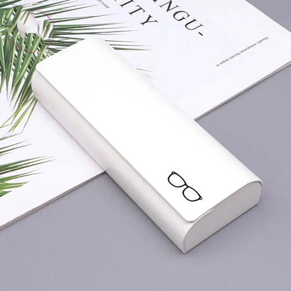 Minimalist Hard Leather Glasses Case - ALPINE WEAR