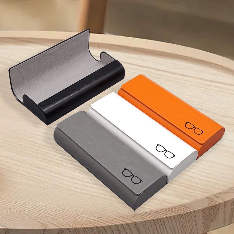 Minimalist Hard Leather Glasses Case - ALPINE WEAR