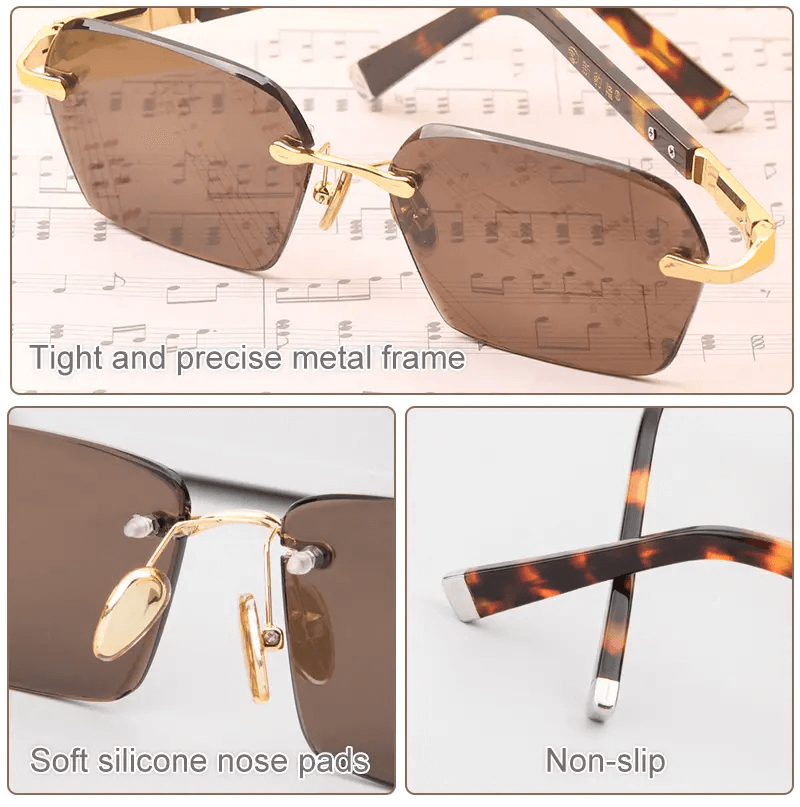 Natural Crystal Lens Sunglasses（50% OFF） - ALPINE WEAR