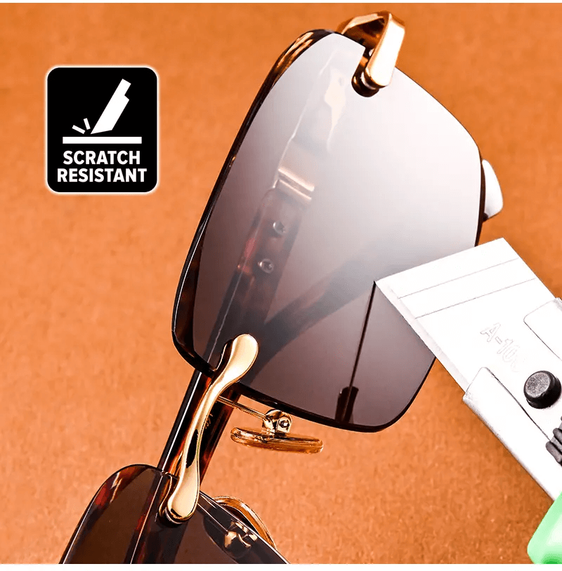 Natural Crystal Lens Sunglasses（50% OFF） - ALPINE WEAR