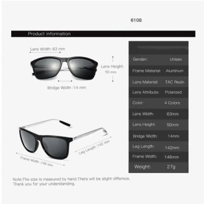 New Design Aluminum Magnesium Men Polarized Sunglasses（50% OFF） - ALPINE WEAR