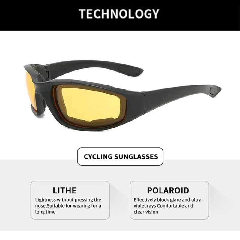 Polarized Motorcycle Sunglasses - ALPINE WEAR