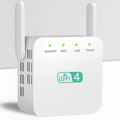 WiFi Repeater Signalverstärker – Leistungsstarker WLAN Extender mit Antennen
