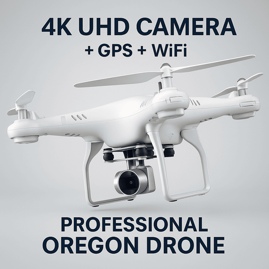 Professional Oregon Drone with 4K Full HD Camera, GPS, Wifi + 9 Free Gifts - ALPINE WEAR