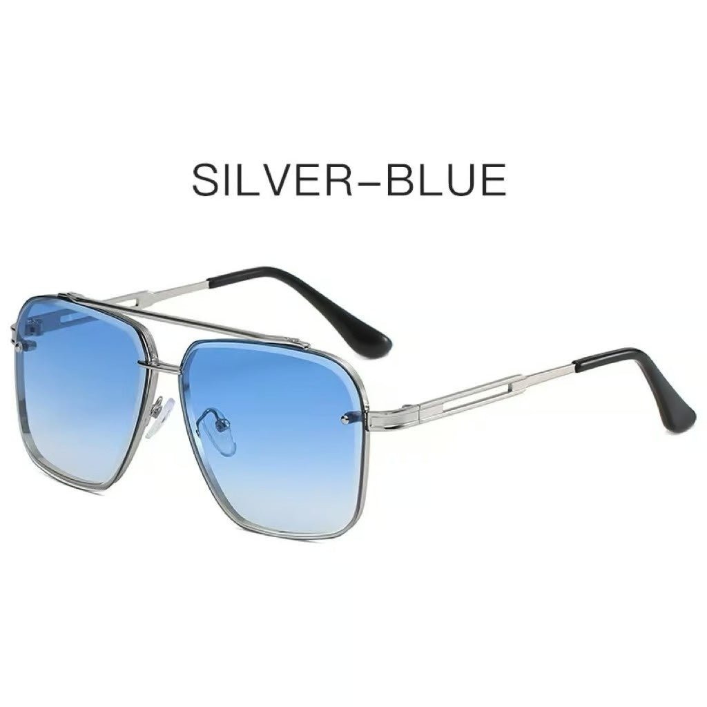 Retro Gradient Sunglasses with UV400 Protection - ALPINE WEAR