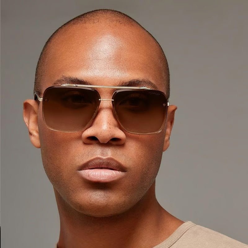 Retro Gradient Sunglasses with UV400 Protection - ALPINE WEAR