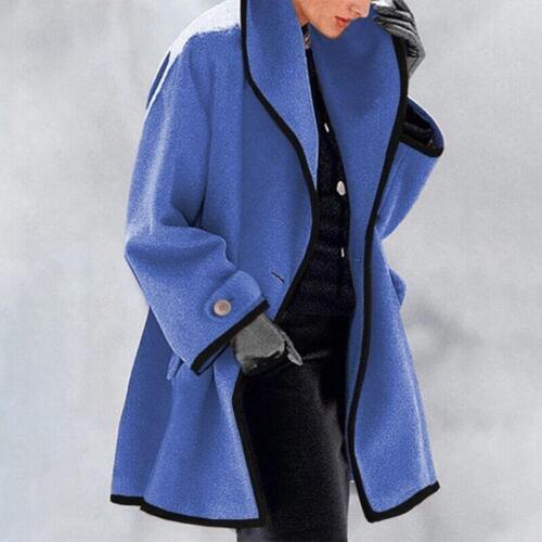 Damen Eleganter Winter-Mantel - Gemütlich & Stilvoll