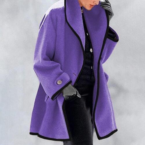 Damen Eleganter Winter-Mantel - Gemütlich & Stilvoll
